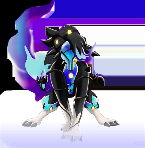 mega lycanroc|Lycanroc (Midnight Form) .